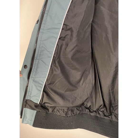 Noize Astrid Mid Length Parka Vegan Cruelty-Free Size Small Seaport Green - Picture 9 of 16